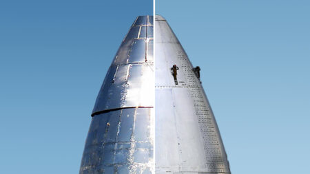 Starship prototypes welding comparisons