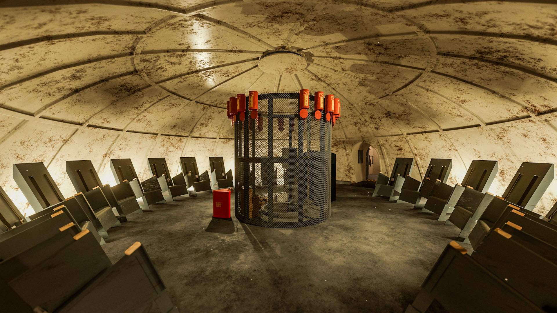 NASA's rubber room blast room bunker