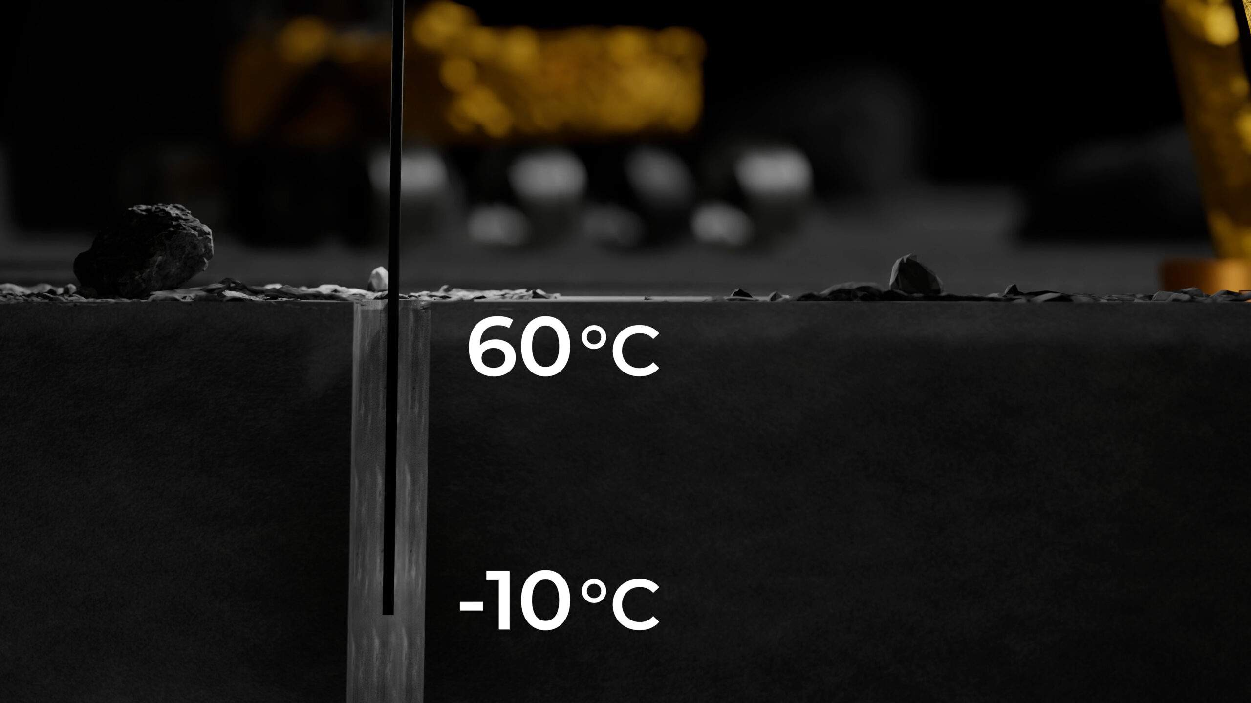 Temperature experiment results